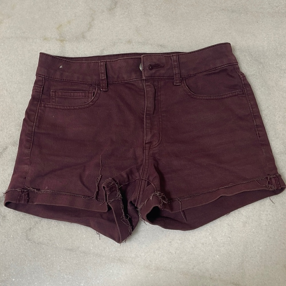 American Eagle super stretchy high rise shorts